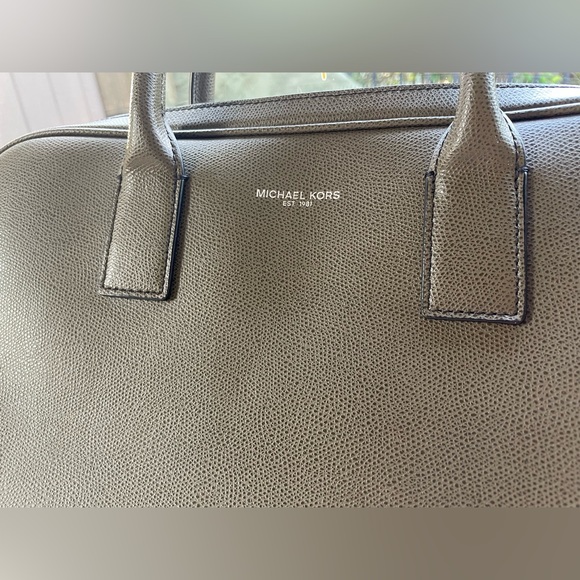 Michael Kors Olive Green Laptop Bag, EUC - Picture 11 of 14